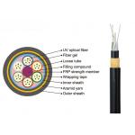 ADSS Glass Fiber Optic Cable G652D 11.6-17.5mm Dia B1.3 1KM 2-144C for sale