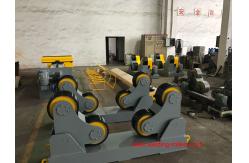 China 50 Ton Self Aligning Pipe Welding Rotator Rollers With Foot Pedal supplier