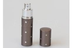 China 10ml Handbag Aluminium Perfume Bottle Custom Grey Portable Perfume Atomiser supplier