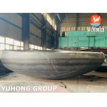 ASTM A516 Gr.70 Carbon Steel Elliptical Head / Ellipsoidal Dish End For Oil Gas Tanks for sale