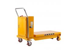 China 800kg Double Scissor Lift Trolley Small Lifting Table Trolley supplier