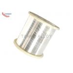 0.08mm Super Fine Silver Plated Precision Alloy Copper Wire For Inner Cable Conductor for sale