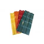 Plastic Resin PVC Roof Tile Easy Install Roof Tiles For Factory Roof Decor for sale