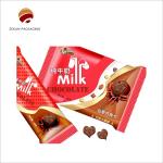 Custom Moisture Proof Snack Packaging Bag Shiny Finish Gravure Printed Aluminum Foil Design
