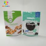 Gravure Printing Stand Up Aluminum Foil Bag Zipper Lock Customized For Powder Food for sale
