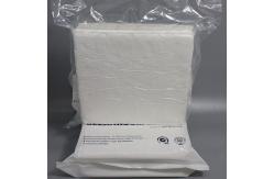 China Cellulose Polyester Cleanroom Paper Nonwoven White Low Lint Wipes For Cleaning Lab supplier