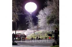 China Cinematographic HMI Or LED Lighting Balloon Sphere / Ellipse 4000w Daylight supplier