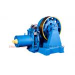 Elevator Motor DC110V Brake Geared Traction Machine For Passenger Lift for sale