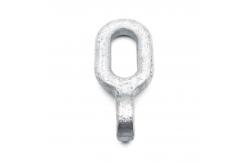China Malleable Iron Twisted Chain Link Heavy Duty Pole Clamp For Power Station supplier