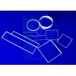 Multi Functional Fused Quartz Sheet Environmental Friendly Non Harmful Material for sale
