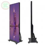 Aluminum Cabinet LED Poster Display 680x2000mm Screen Size Aluminum Panel Material for sale