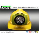 Humid Environment Miners Hat Lamp Anti Explosive 18000lux For Dark Underground for sale