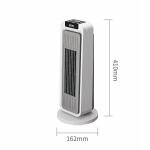 IP44 Portable Electric Fan Heater ABS+PC Anti Flaming Shell With Timer 1-4h for sale