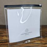 30x22cm PVC Zipper Bag with High Transparency and Custom Logo Available for Stationery Packaging for sale
