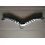 460mm Gym Equipment Parts Silver Alloy Pull Handle Bars For Pulling / Pushing Exercise for sale