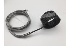 China Hot Runner Coil Heaters With Integratged Thermocouple And SS Braided Protection Sleeve supplier