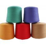 Tenacity Anti Pilling Fine Polyester Sewing Yarn For Knitting And Weaving for sale