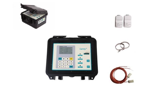 Pure Water Flow Meter Ultrasonic Portable High Precision Strong Anti Interference