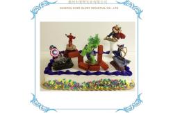 China Customized Spider Man Birthday Cake Topper Plastic Toy supplier