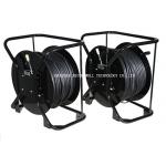 Black Color Hand Fiber Optic Reel , Fiber Cable Reel 500 M To 1000m Length for sale