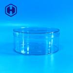 Round Biscuit Cookies Clear Plastic Packaging Box 620ml for sale