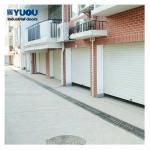 Warehouse Automatic Roller Shutter Garage Doors Security 12level Storm Proof EPDM sealing for sale