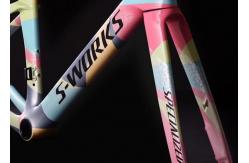 China Anti Oil Solvent Based Ink Bicycle Frame Decals High Temperature Resistance supplier