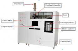 China ASTM E1354 Fire Testing Equipment ISO 5660 Heat Release Rate Cone Calorimeter supplier