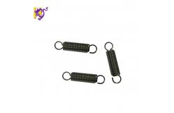 China OEM Black Galvanized Double Hook Tension Spring With Hook supplier