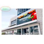 High brightness full-color outdoor P 6 fixed LED screen mounted on the wall for advertising for sale