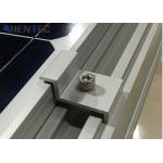 PV End Clamp Solar Roof Mount System 6063- T5 Aluminium Extruded Profiles