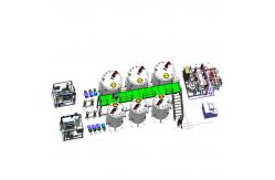 China SUS 304 UHT Milk Processing Line 1000-100000LPH Capacity 12 Months Warranty supplier