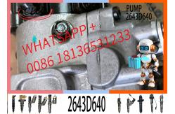China 2643D640 4 Cylinder Pump Fuel Injection Pump For  Engine 1104C supplier