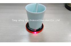 China Custom Melody Flashing Cup LED Coaster For Promotional Items And Holiday Gifts supplier