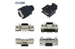 China 14pin SCSI 1.27mm Connector PCB / Solder Cup/ IDC Crimping Female / Male supplier