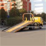 Duolika 4*2  Flatbed Trailer   One Tow Two Wrecker  Rescue Recovery Tow Truck
