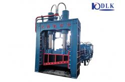 China Mobile Hydraulic Metal Scrap Shearing Machine PLC Controled supplier