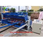 3200mm Width Green Fence Mesh Welding Machine 12.7*76.2mm Mesh 5.5T for sale
