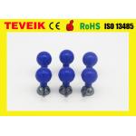 Reusable Suction bulb ECG Electrodes, medical ECG chest electrode bulb for Adlut
