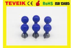 China Reusable Suction bulb ECG Electrodes, medical ECG chest electrode bulb for Adlut supplier