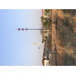 PLS Pole 56m BTS Self Supporting Antenna Tower for sale