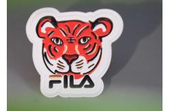 China Garments Degradable TPU Embossed Custom Logo Label With 5 Colours supplier