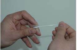 China L021 BTMQ-IV Sterile cotton DNA lifting applicator swabs with breakable head supplier