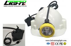 China 7800mAh LED Miners Cap Lamp 216lum Support USB Charger Waterproof supplier