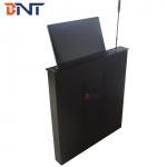 Slim Conference Tabletop LCD / LED Monitor Motorized Lift With Microphone