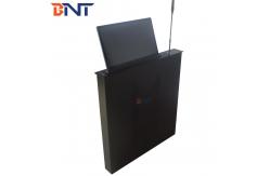 China Slim Conference Tabletop LCD / LED Monitor Motorized Lift With Microphone supplier
