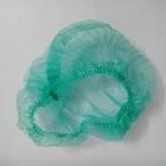 Non Woven Disposable Head Cap Breathable Round Bouffant Design OEM service