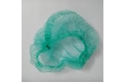 China Non Woven Disposable Head Cap Breathable Round Bouffant Design OEM service supplier