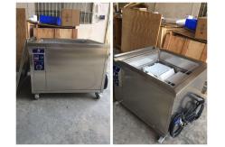 China Single tank Ultrasonic Cleaning Machine SUS304/316L with 2mm thickness supplier