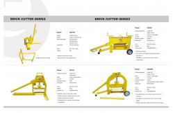China Hand Press Manual Brick Cutter supplier